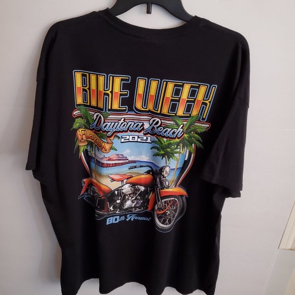 Bike week 2021 Daytona Beach/Lone Star Rally Galveston TX. T-shirt Size 2X. - Picture 5 of 15